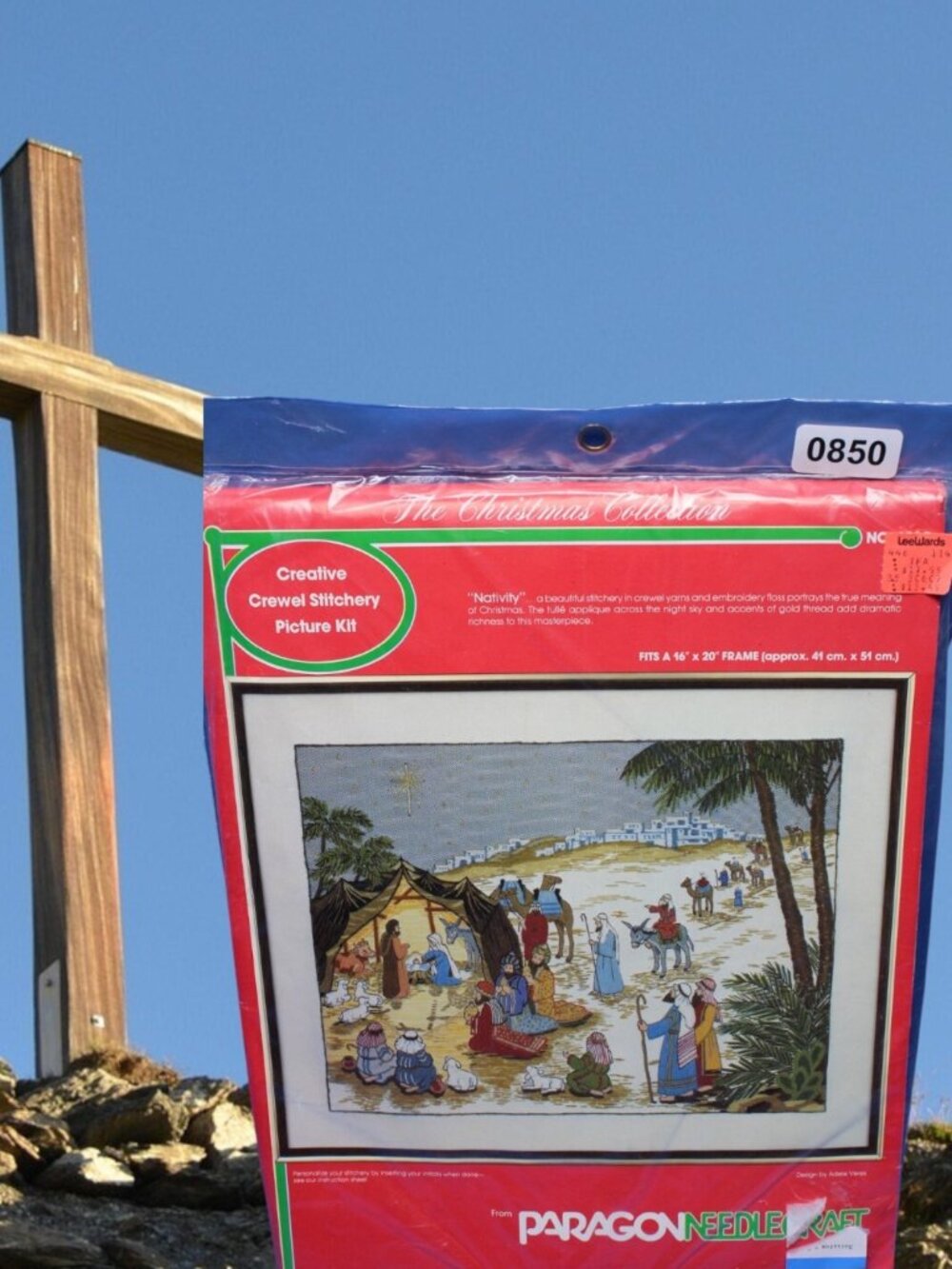 Paragon “Nativity”  Christmas Needlecraft Kit No.6835 Fits 16”x 20” Frame